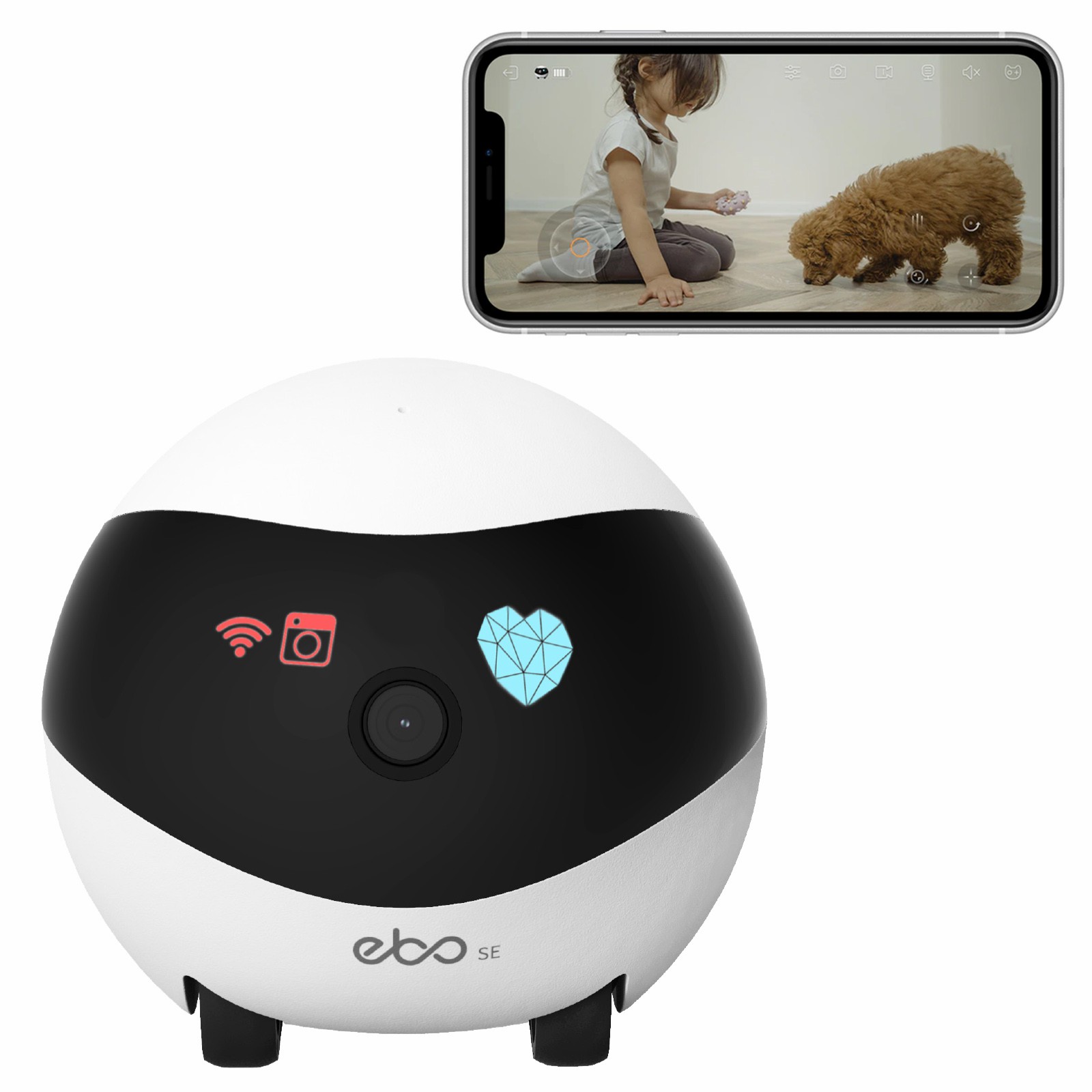 Home Security Robot - Robot Pendamping Rumah Pintar EBO SE