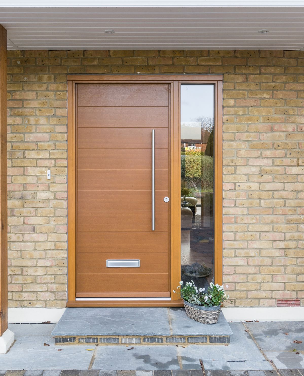 Home Security Front Door Camera - aa-DN Pintu Masuk Rumah Modern yang