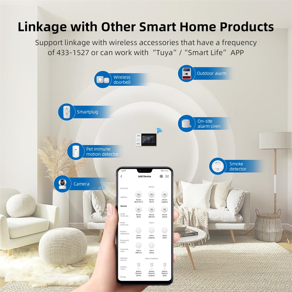 Sistem Alarm GSM Pintar WIFI 2 - Sim Gsm Alarm ulasan dan harga