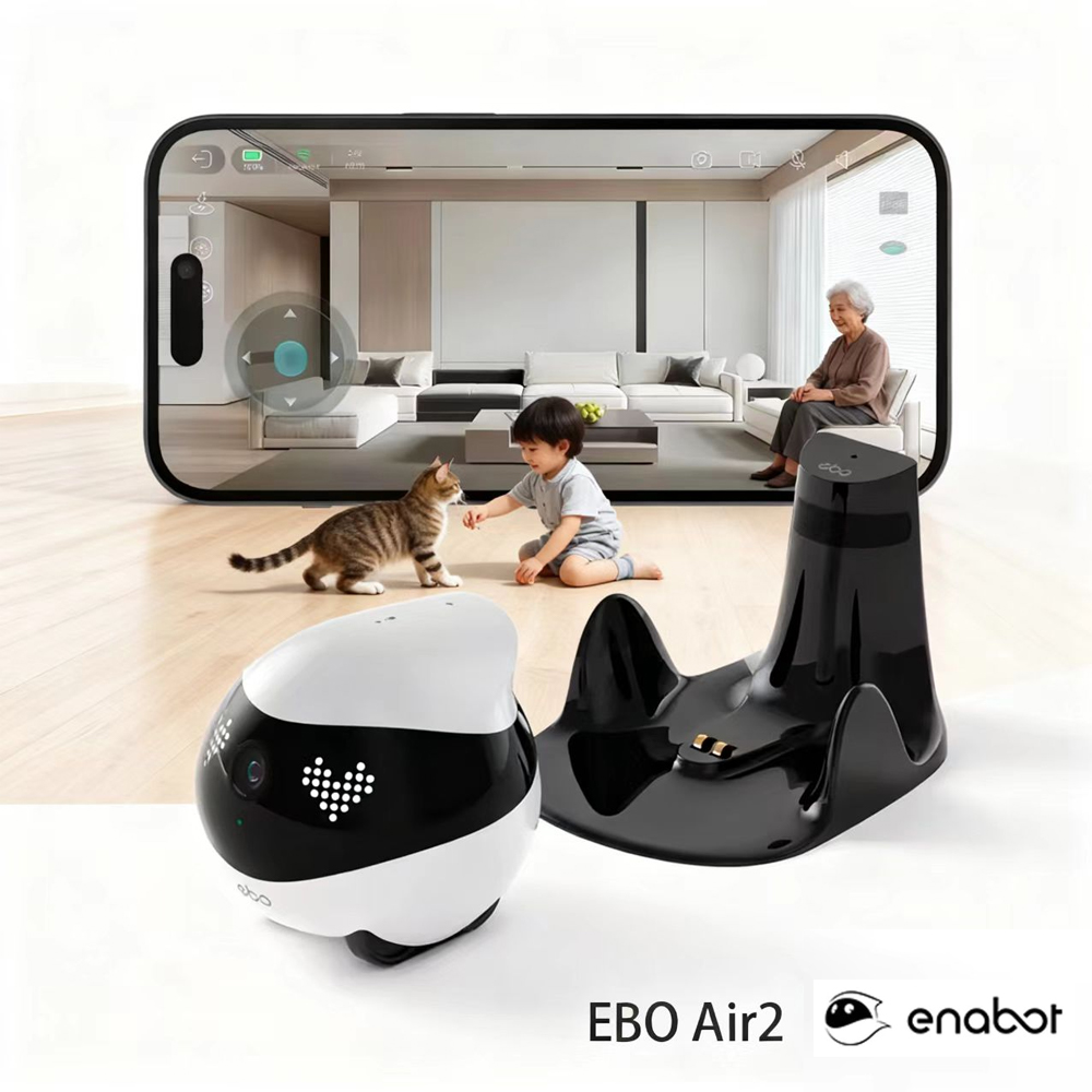 Enabot EBO AIR 2 Robot Pendamp - Home Security Robot ulasan dan harga