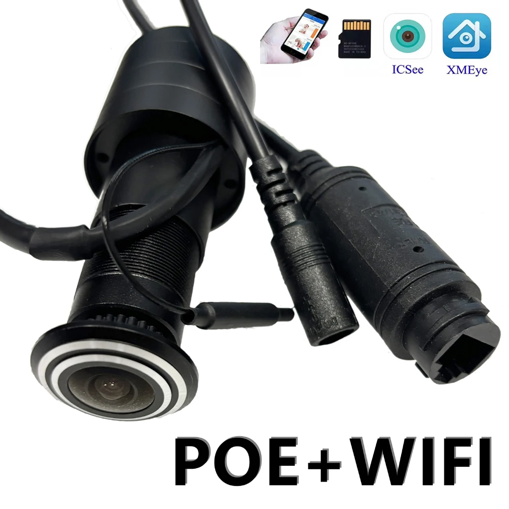 1080P POE Audio HD pintu dalam - Home Security Front Door Camera ulasan dan harga