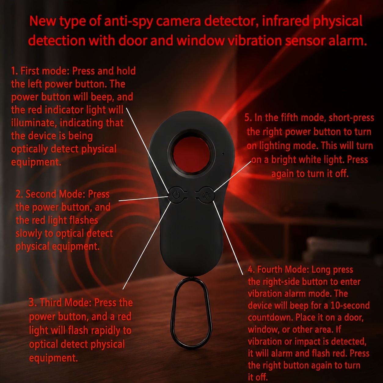 Tafdiur, Alat Pendeteksi Kamer - Home Security Front Door Camera ulasan dan harga