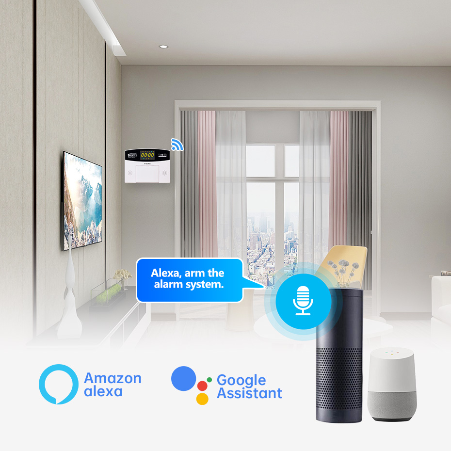 Fuers Tuya Kit Sistem Alarm Pi - Home Security Front Door Camera ulasan dan harga