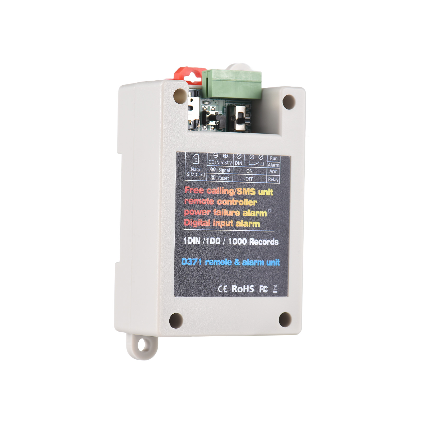Relay Pembuka Gerbang GSM, Pen - Sim Gsm Alarm ulasan dan harga