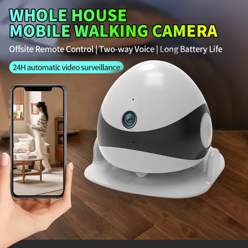 Kamera Robot Pendamping Hewan  - Home Security Robot ulasan dan harga