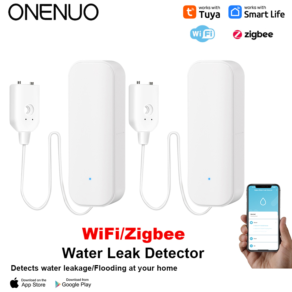 Sensor Air WiFi/Zigbee Tuya Al - Sim Gsm Alarm ulasan dan harga