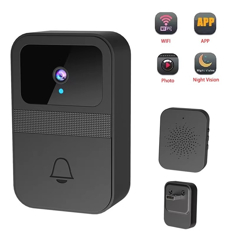 Bel Pintu dengan Kamera, Foto, - Home Security Front Door Camera ulasan dan harga
