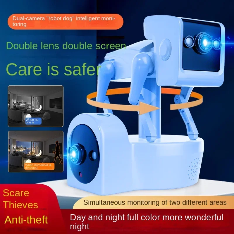 Kamera IP 2MP, tanpa kabel kea - Home Security Robot ulasan dan harga