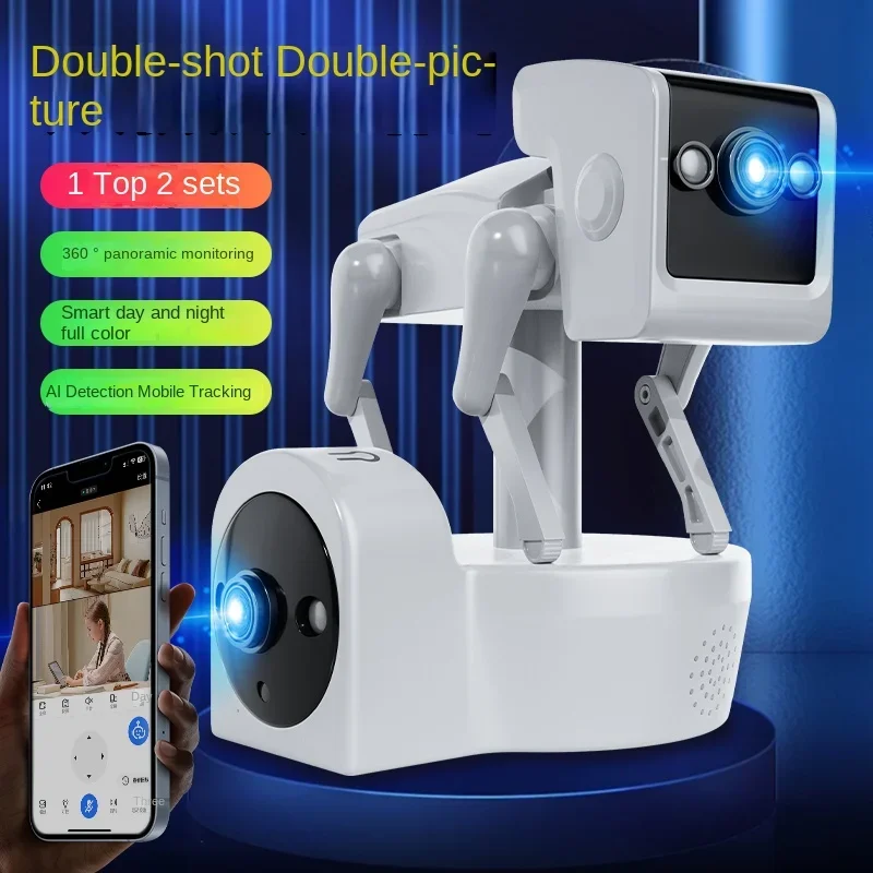 Kamera IP 2MP, tanpa kabel kea - Home Security Robot ulasan dan harga