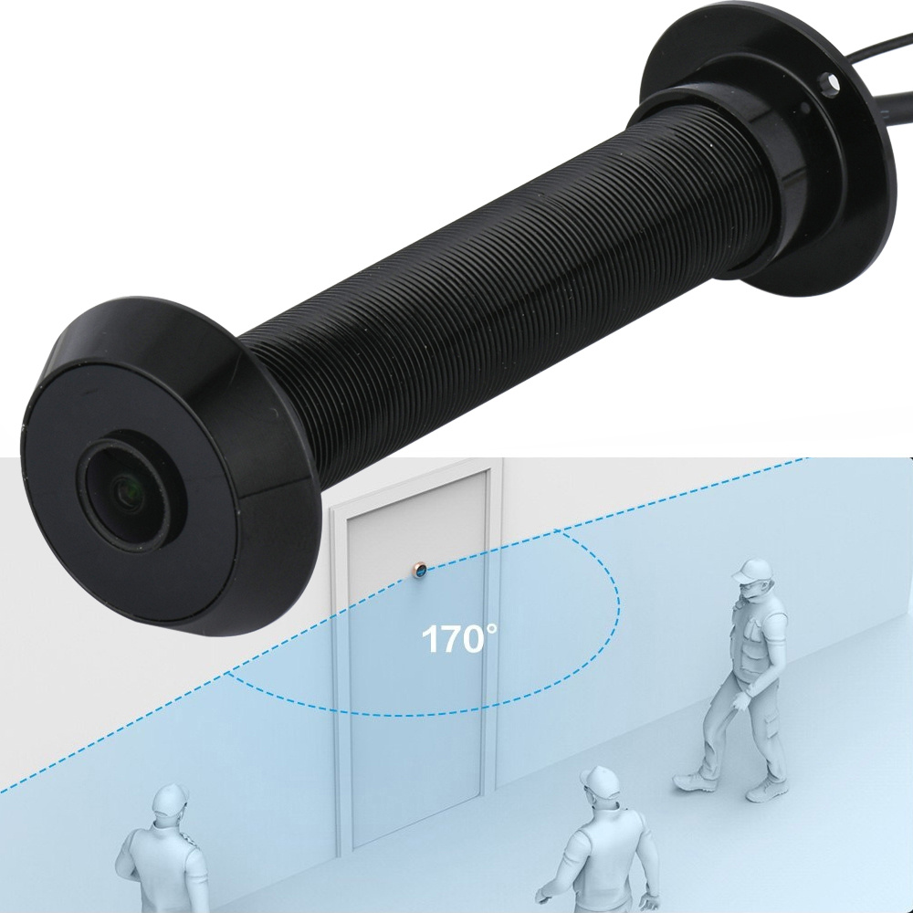 Kamera Lubang Pintu LED 1080P  - Home Security Front Door Camera ulasan dan harga