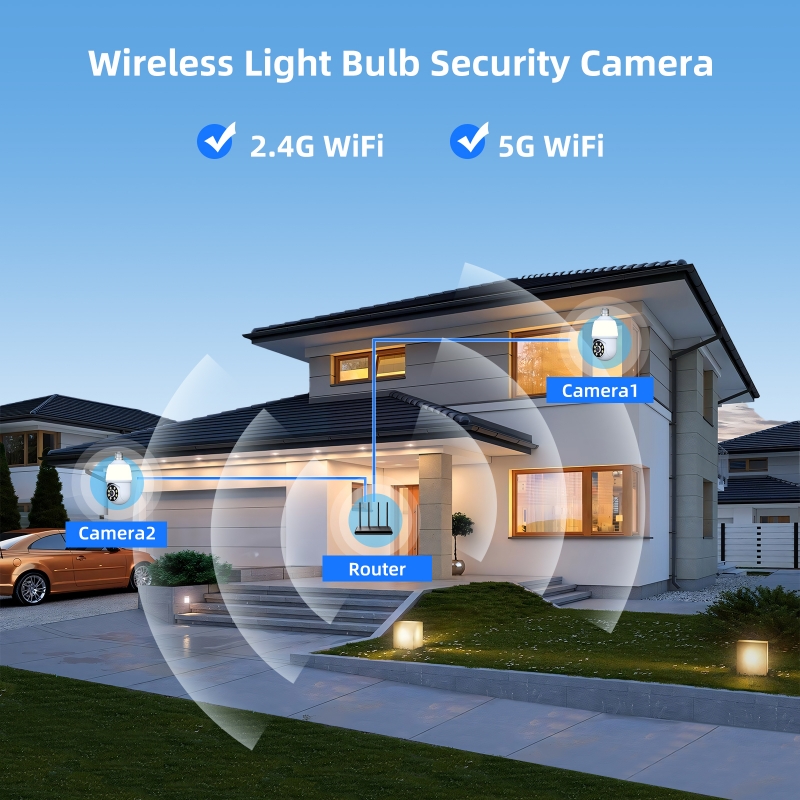 Aplikasi iCsee 3MP 1296P Kamer - Home Security Flood Lights ulasan dan harga
