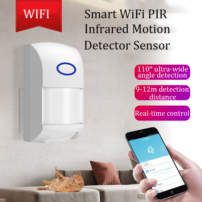Sensor Gerak PIR Tuya Pintar W - Sim Gsm Alarm ulasan dan harga