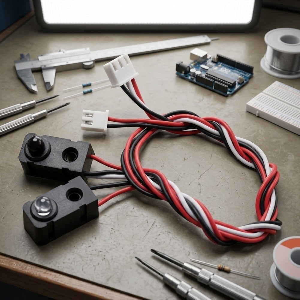 4 Pasang Kit Sensor Sinar Infr - Home Security Robot ulasan dan harga