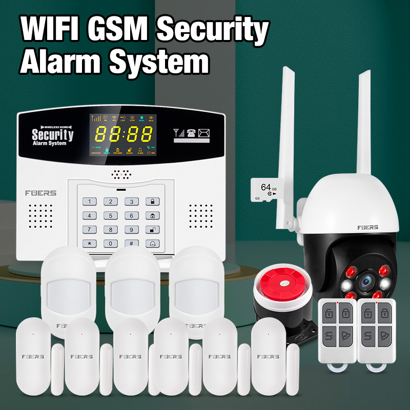 Sistem Alarm Pintar Fuers Tuya - Home Security Front Door Camera ulasan dan harga