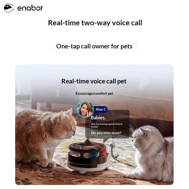 Enabot ROLA PetPal Robot Hewan - Home Security Robot ulasan dan harga
