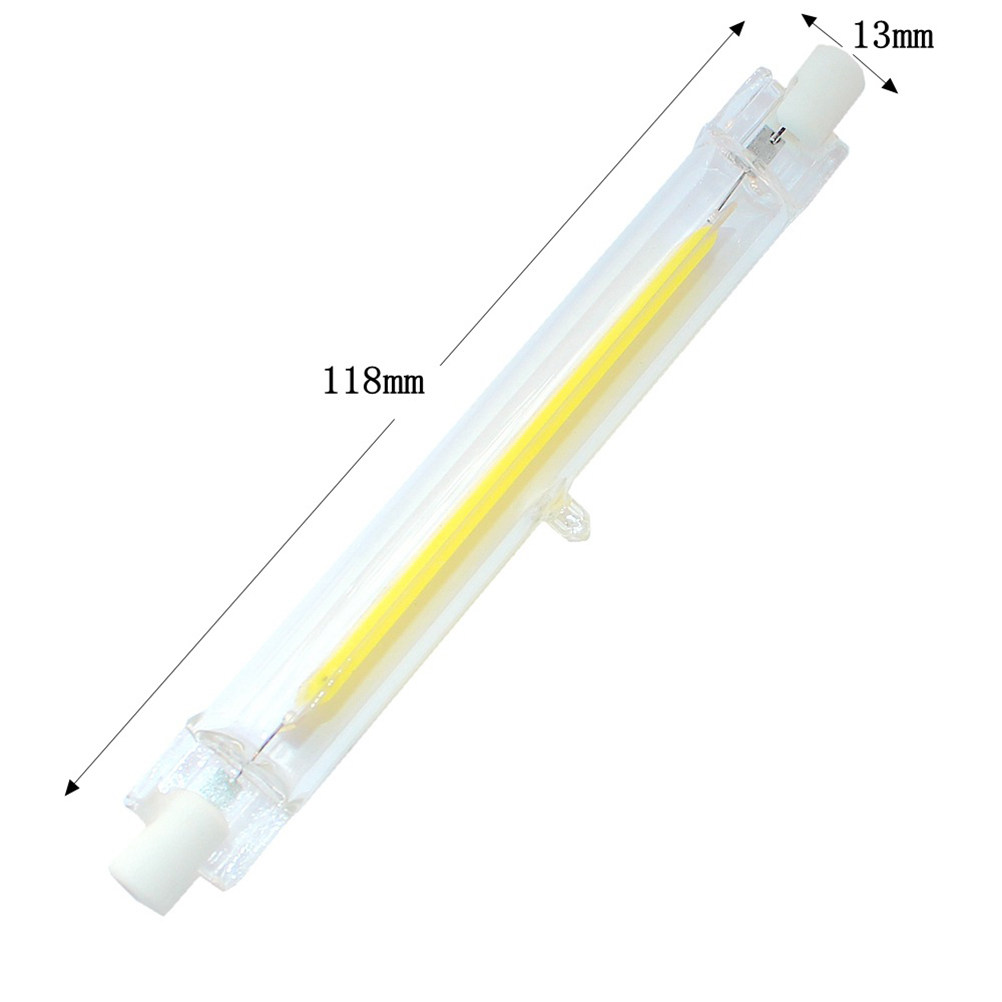 Lampu LED R7s 7W, Model Dua Uj - Home Security Battery Replacement ulasan dan harga