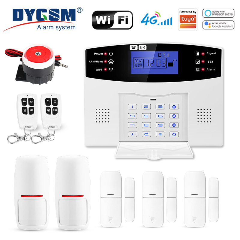 DYGSM Tuya Smart 4G+Wifi Siste - Sim Gsm Alarm ulasan dan harga